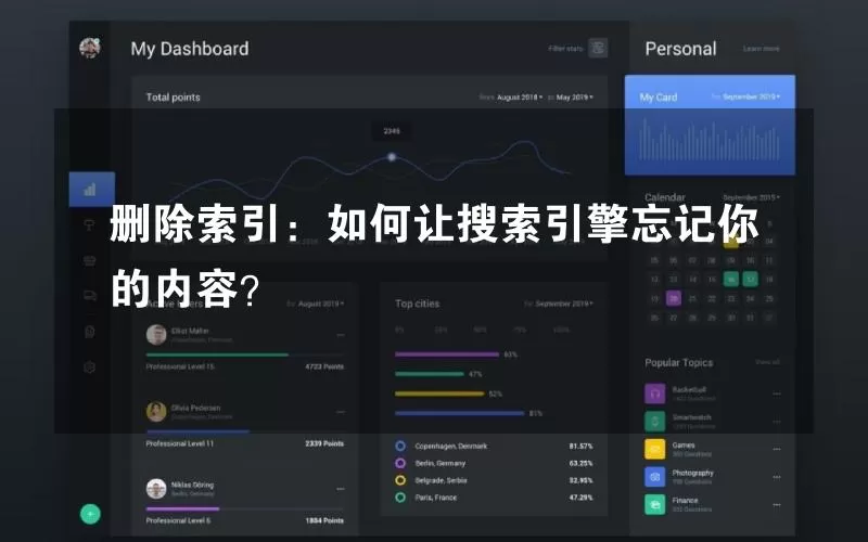 删除索引：如何让搜索引擎忘记你的内容？